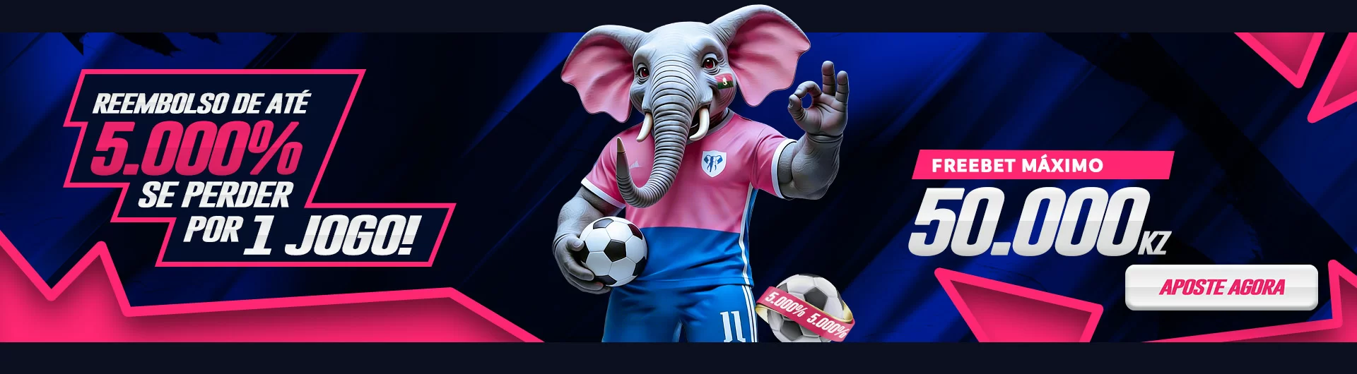 Elephant Bet Zone Mascot Background